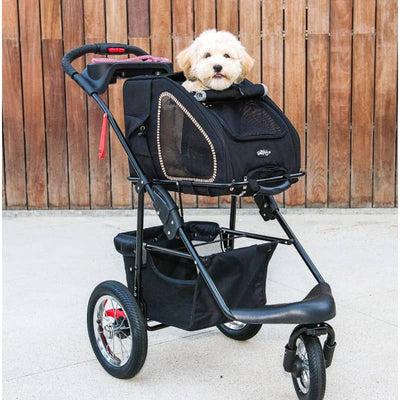 Petique 5-in-1 Pet Stroller (Complete Set with Pet Carrier 