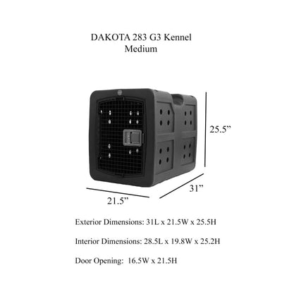 Dakota 283 G3 Medium Framed Kennel - Kennels