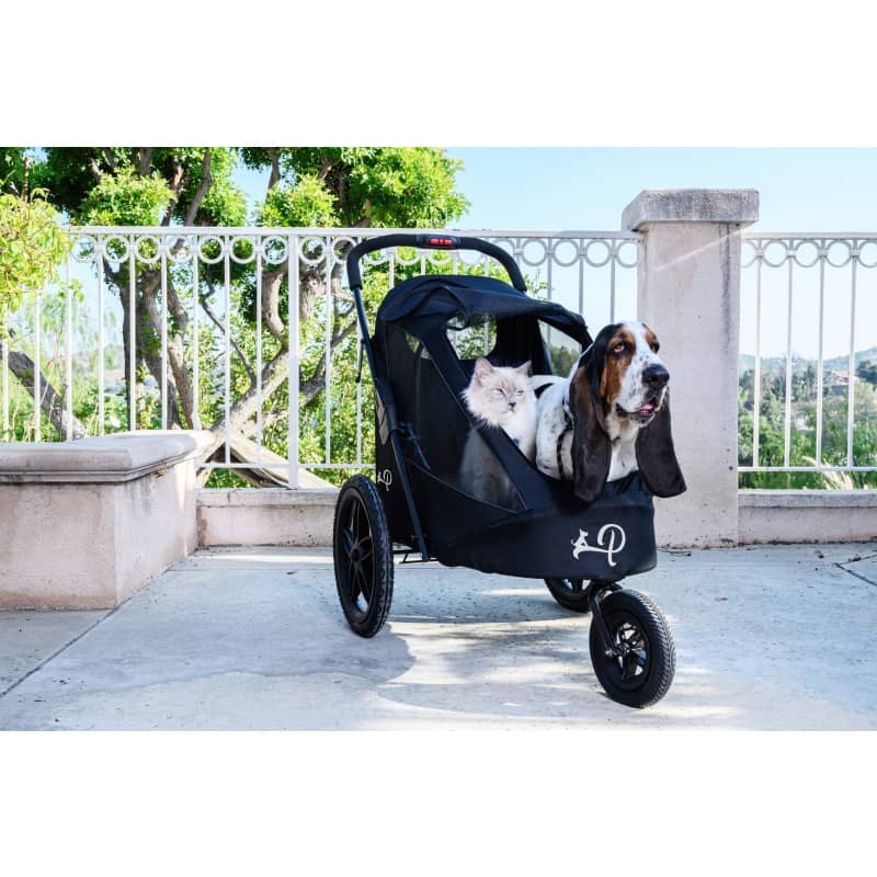 Petique Breeze Pet Jogger Luxury Stroller One Hand Fold 