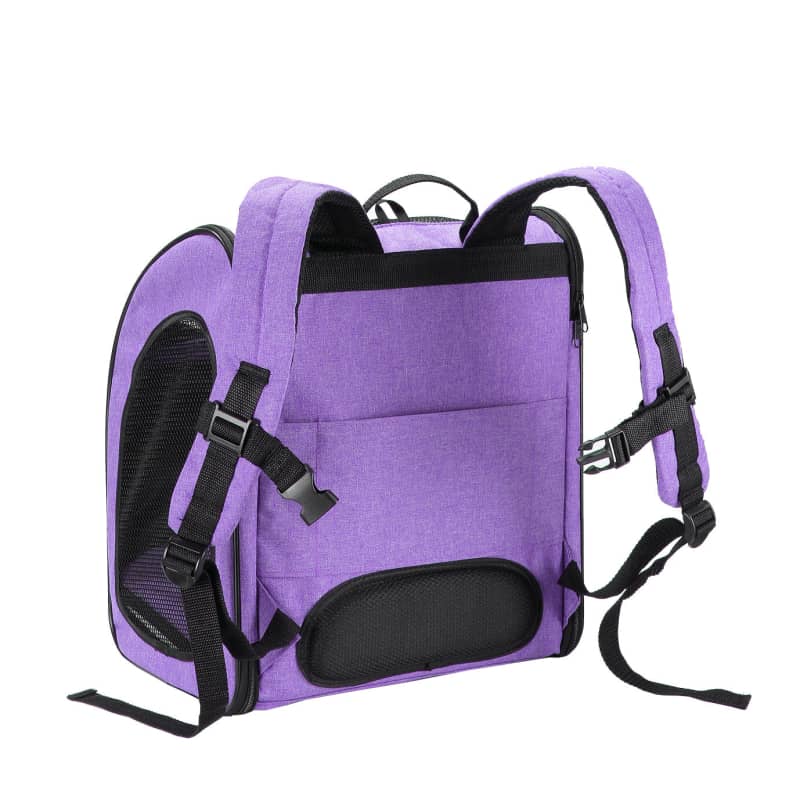 Petique The Backpacker Pet Carrier - Orchid - Pet Carrier